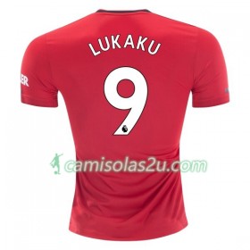 Camisolas de Futebol Manchester United Romelu Lukaku 9 Equipamento Principal 2019/20 Manga Curta